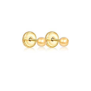 Ball Earrings 3mm