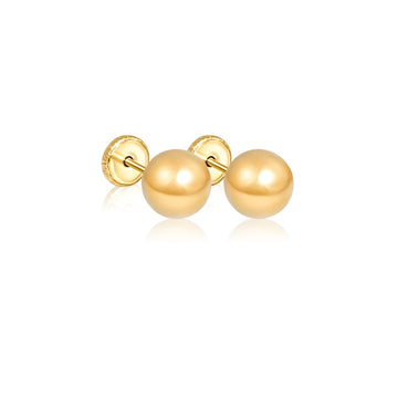 Ball Earrings 6mm