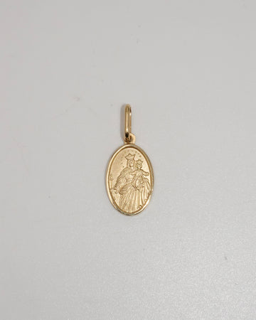 Virgen Maria Auxiliadora (ovalada)