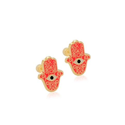 Enamel Hamsa
