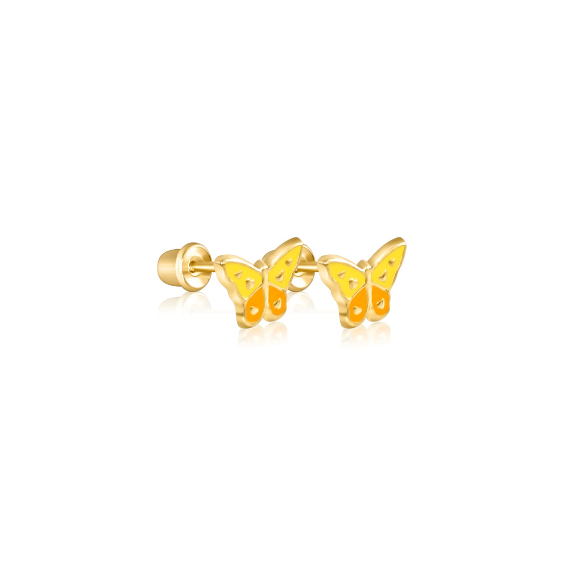 Colorful Butterfly with enamel