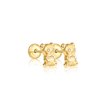 Teddy bear with CZ eyes