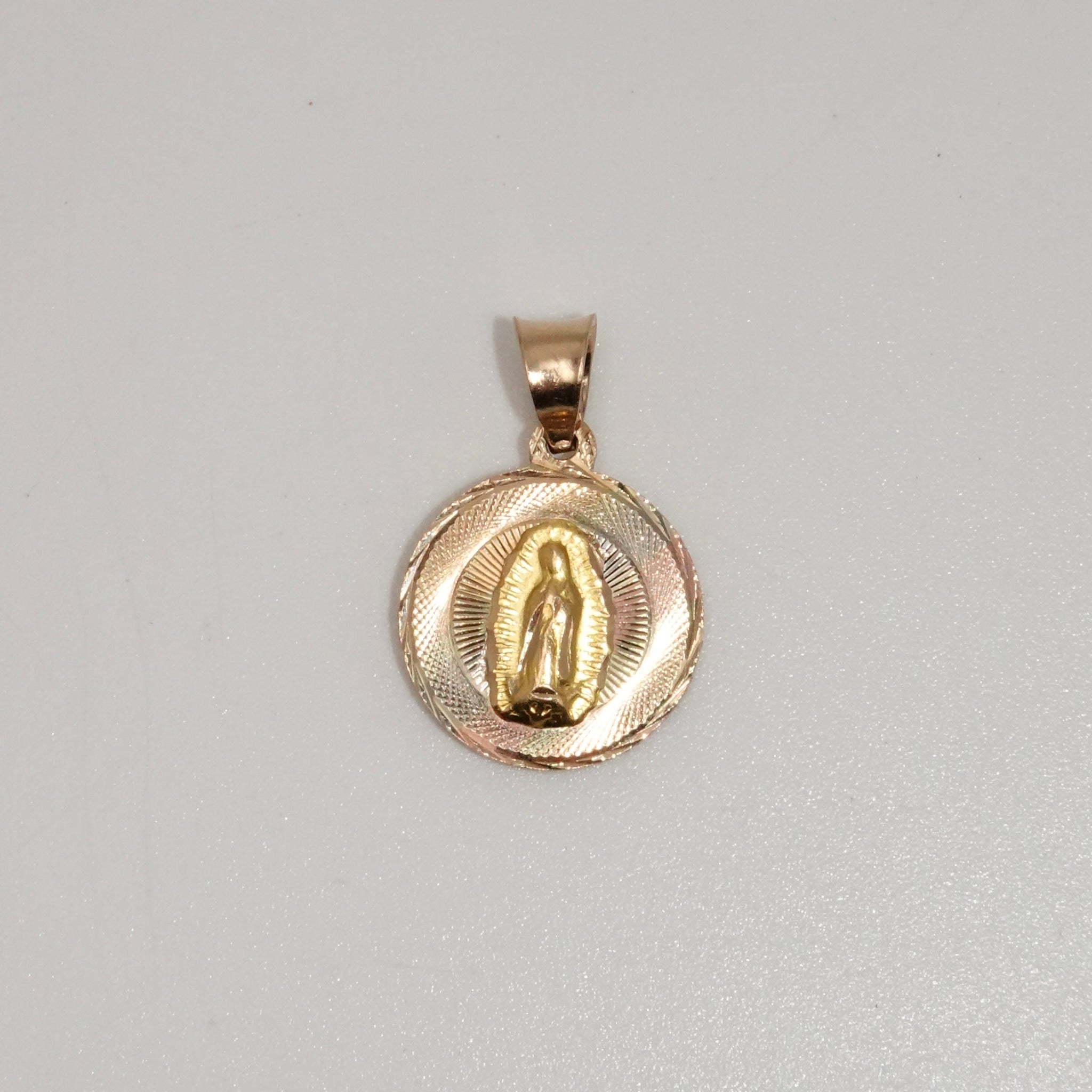 Virgen de la Guadalupe Y Sagrado Corazon de Jesus Tres Oros